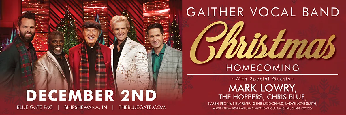 Gaither Homecoming Christmas - December 2, 2026 - Shipshewana, IN